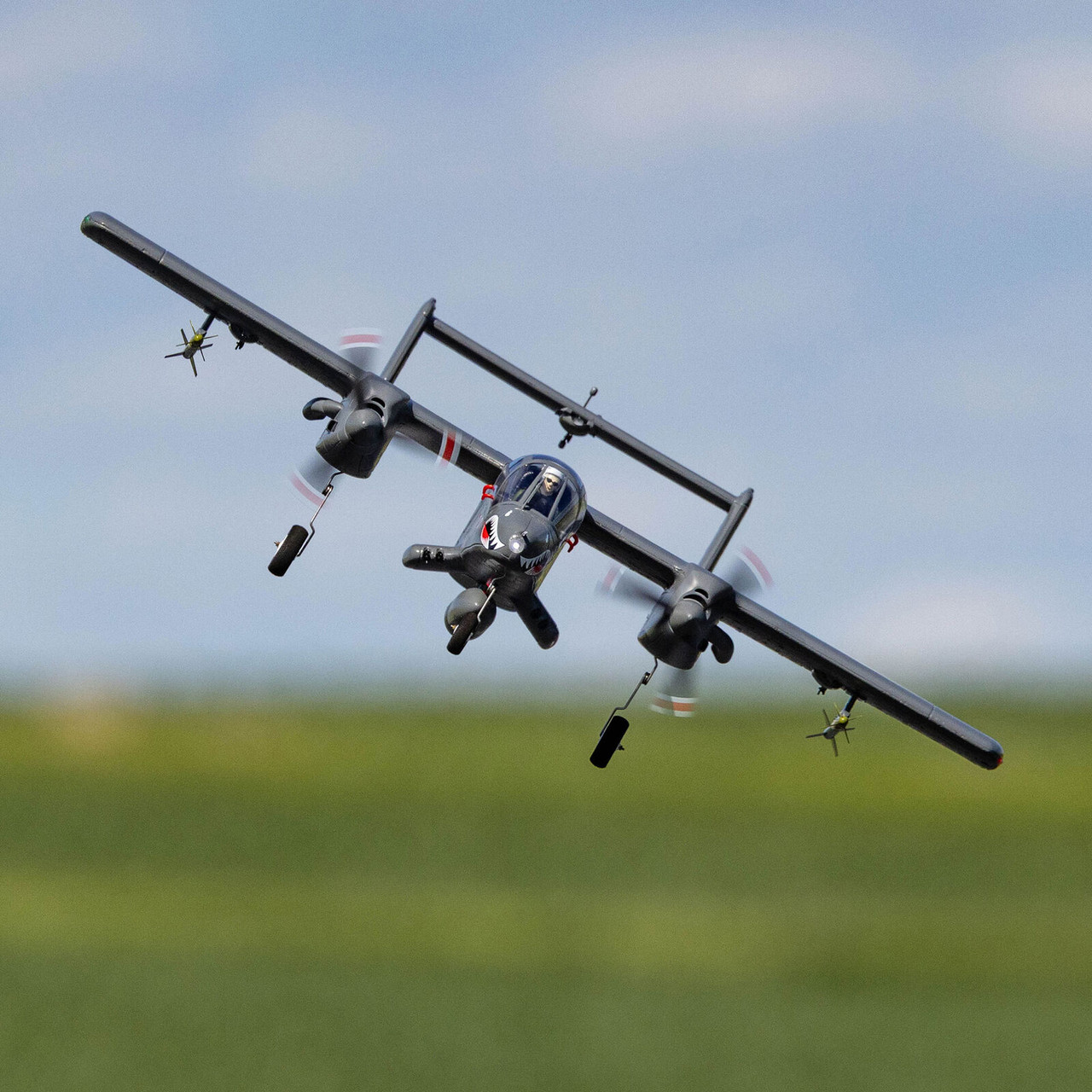 E-flite Micro OV-10 Bronco 645mm BNF Basic with AS3X and SAFE Select