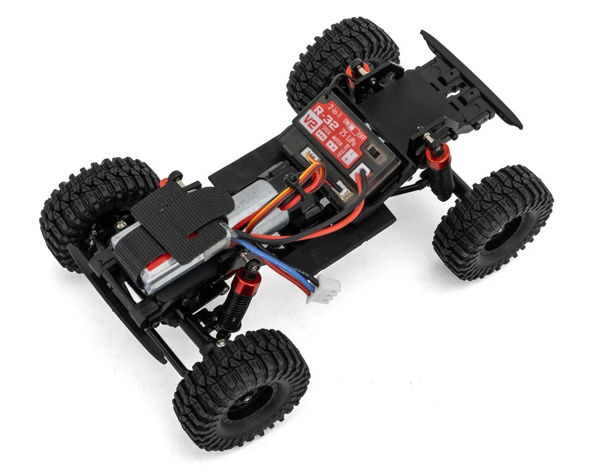 Redcat Ascent-32 V2 1/32 4WD RTR Rock Crawler (Green) w/2.4GHz Radio, Battery & Charger
