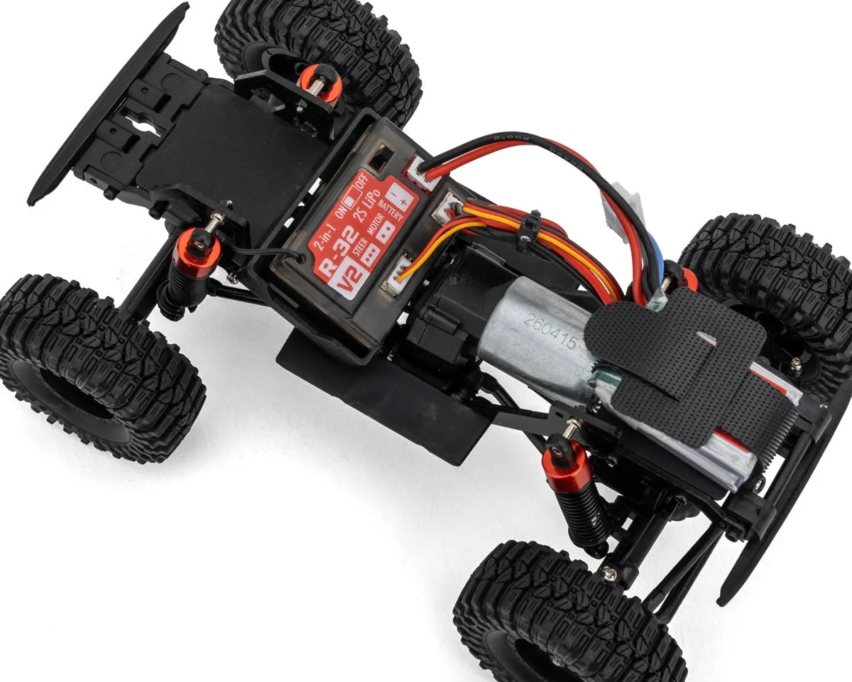 Redcat Ascent-32 V2 1/32 4WD RTR Rock Crawler (Green) w/2.4GHz Radio, Battery & Charger