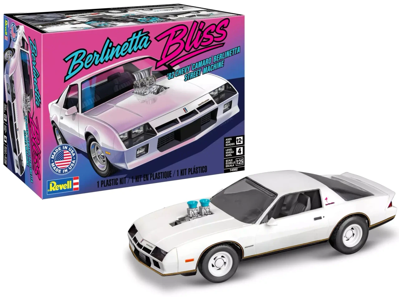 Revell 14582 1/25 1982 Camaro Berlinetta Street Machine