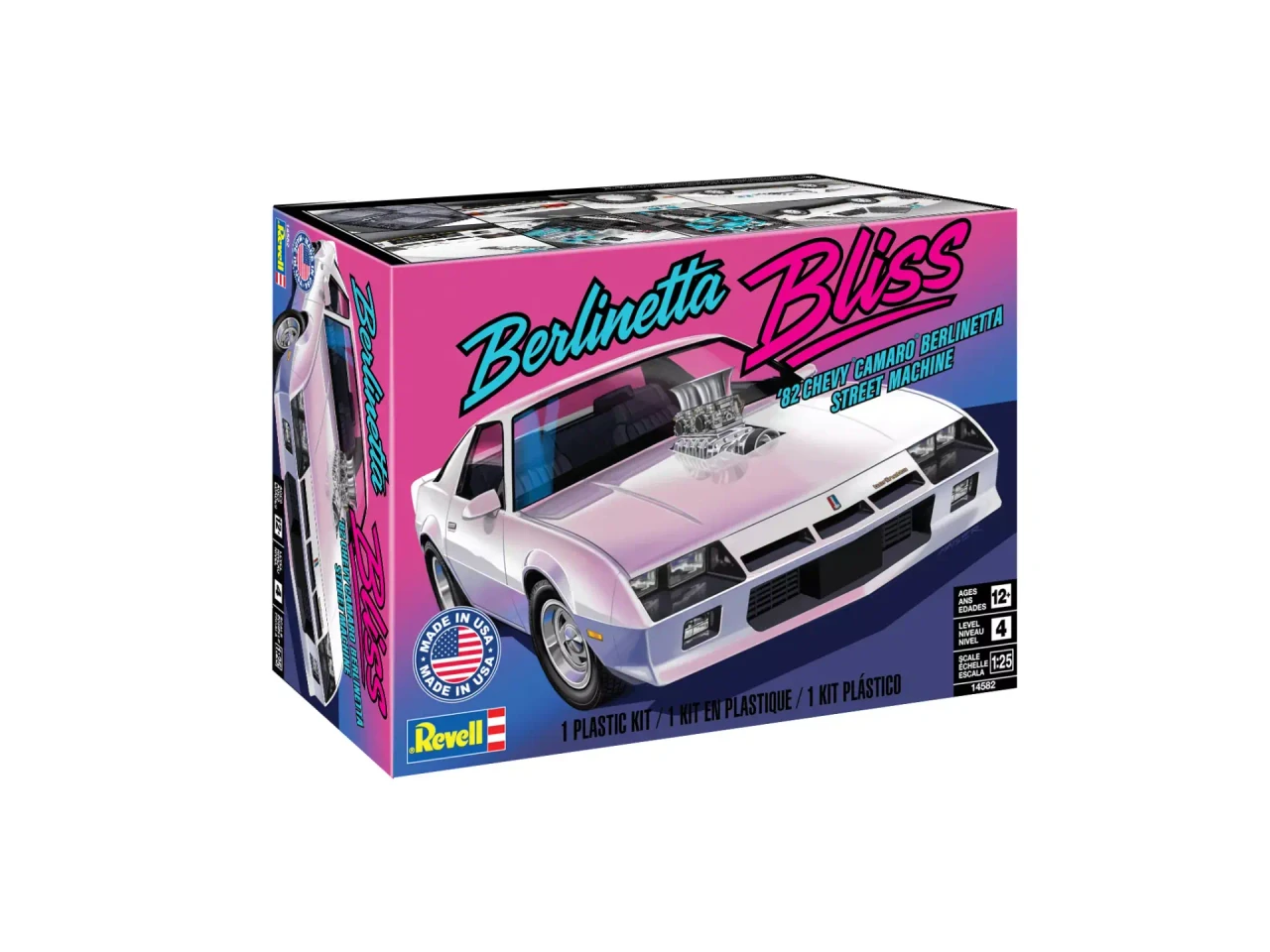  Revell 14582 1/25 1982 Camaro Berlinetta Street Machine