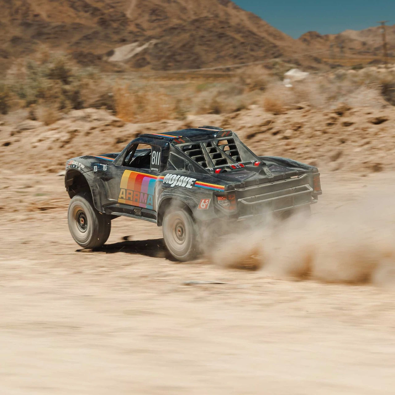 Arrma 7604V3T1 1/7 MOJAVE 6S 4X4 RTR Brushless Desert Truck, Blue
