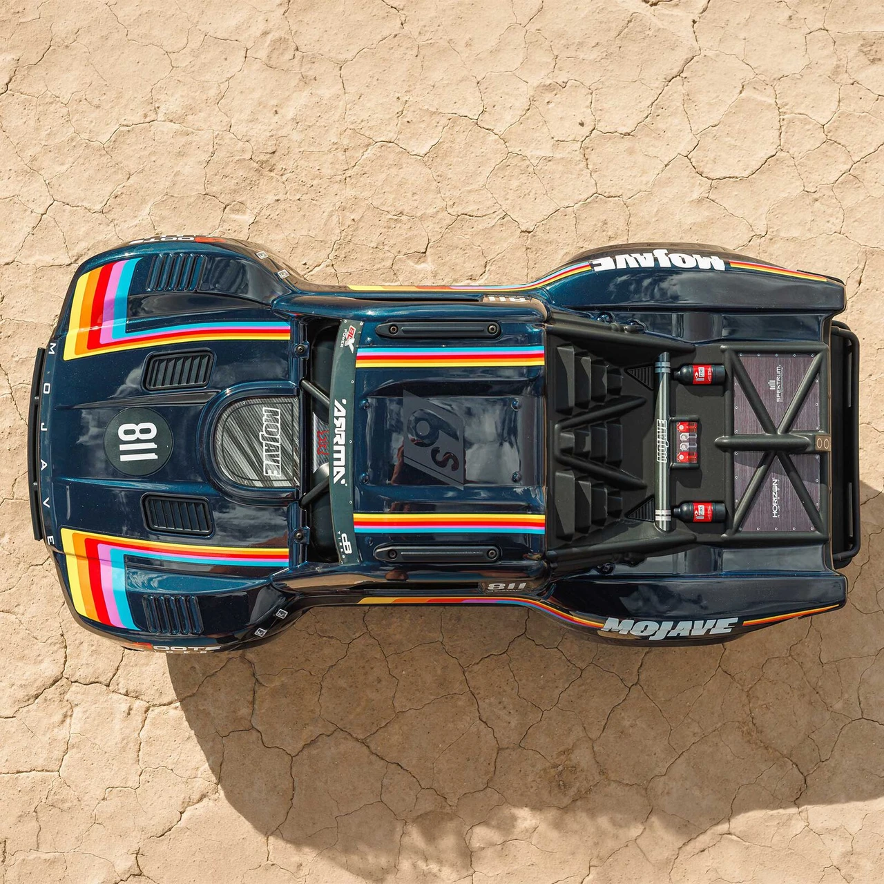 Arrma 7604V3T1 1/7 MOJAVE 6S 4X4 RTR Brushless Desert Truck, Blue