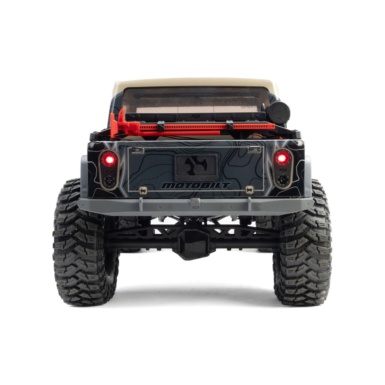 Axial 2443T1 1/10 SCX10 III Motobilt Waypoint Jeep JT Gladiator 4X4 RTR Brushed Rock Crawler, Tan