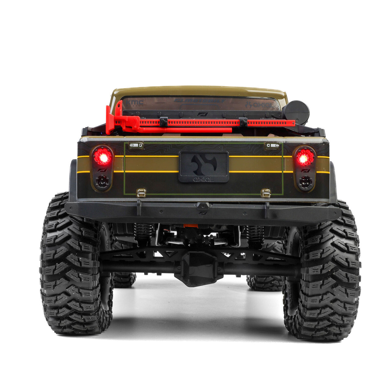 Axial 2443T2 1/10 SCX10 III Motobilt Waypoint Jeep JT Gladiator 4X4 RTR Brushed Rock Crawler, Green