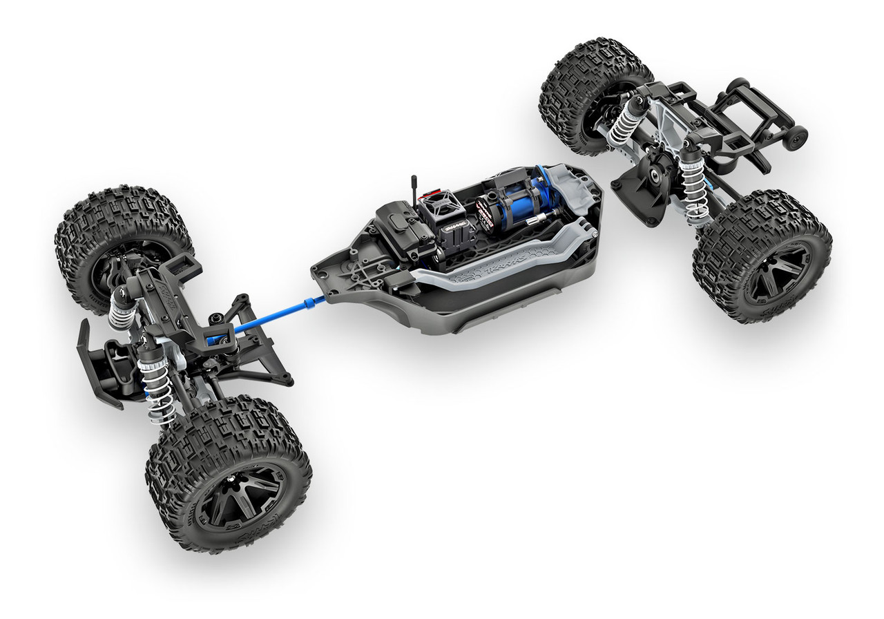 Traxxas 67464-4-40TH Rustler 4X4 Brushless, 40th Anniversary Edition