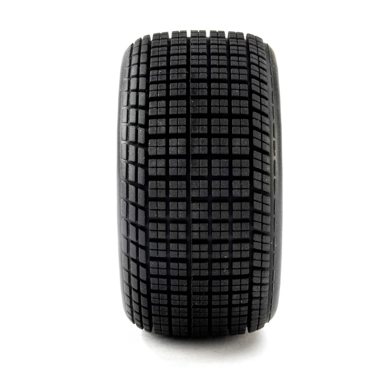 Losi 4641 Hoosier Tires, Soft, Mounted, Satin Aluminum, Left/Right (2): 22S DLM