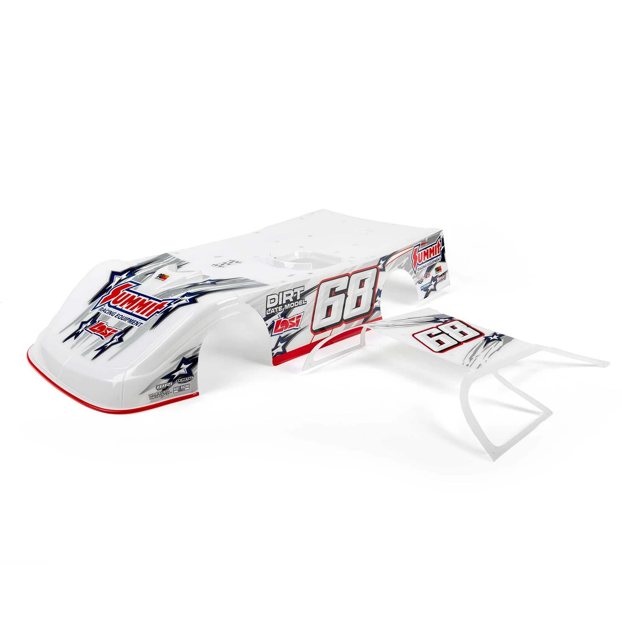 Losi 4258 Body, Pre Painted, Decaled, Summit Racing: 22S DLM