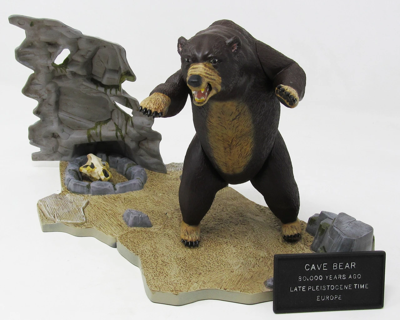 Atlantis Prehistoric Scenes Cave Bear, 1/13 Plastic Model