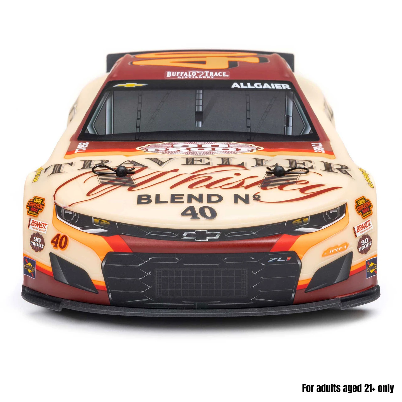 Losi 1/12 Losi NASCAR 2026 Justin Allgaier No. 40 Traveller Whiskey