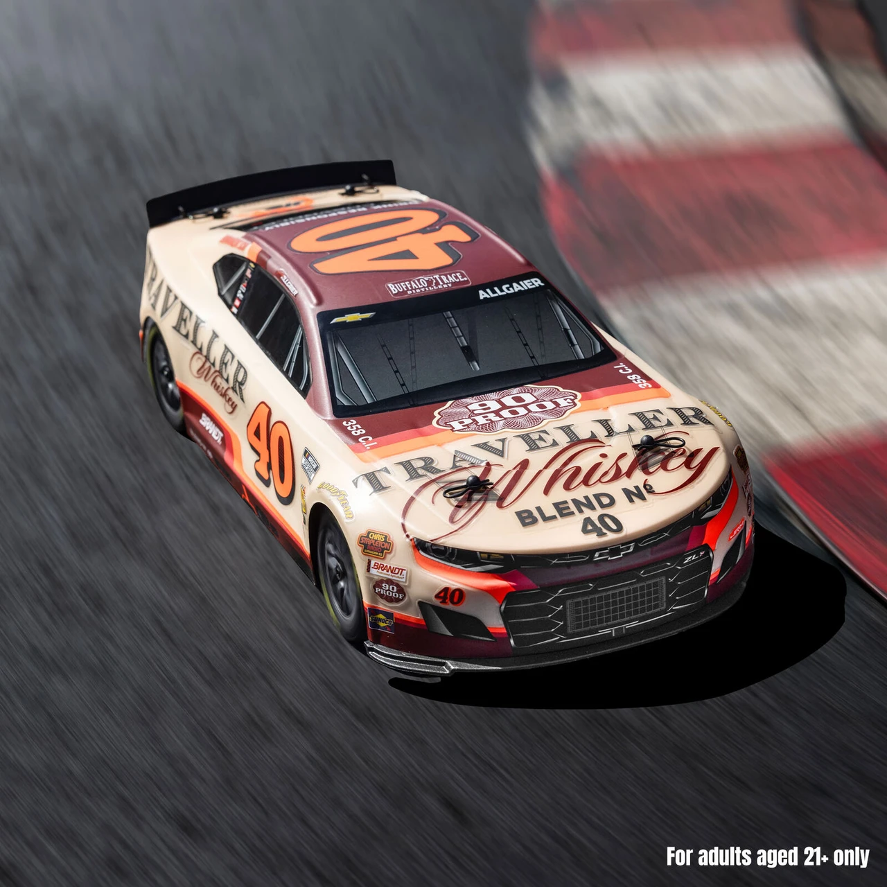 Losi 1/12 Losi NASCAR 2026 Justin Allgaier No. 40 Traveller Whiskey