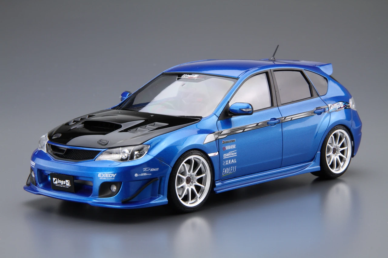 Aoshima 20064 1/24 Tuned Car #35 Ings GRB Impreza WRX STI '07 (Subaru)
