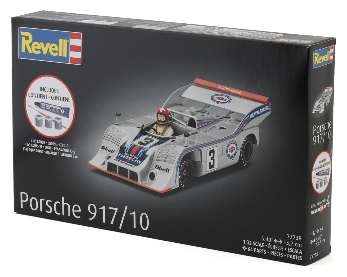 Revell 77738 Starter Kit Porsche 917/10 Skill 3