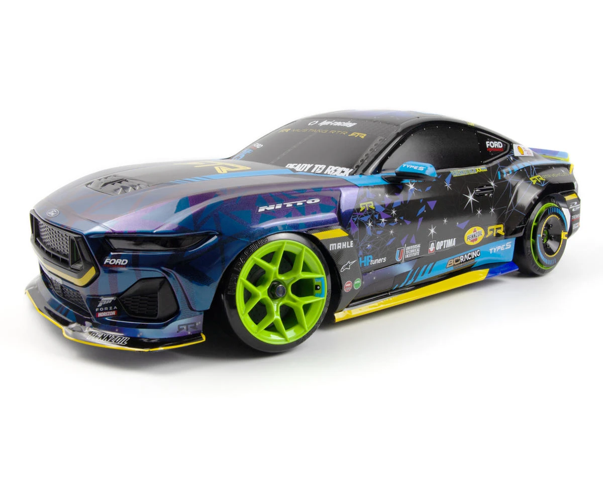 HPI Stage-D10 1/10 2WD Brushed RTR Drift Car w/Ford Mustang GT RTR S650 Body (Vaughn Gittin Jr.)