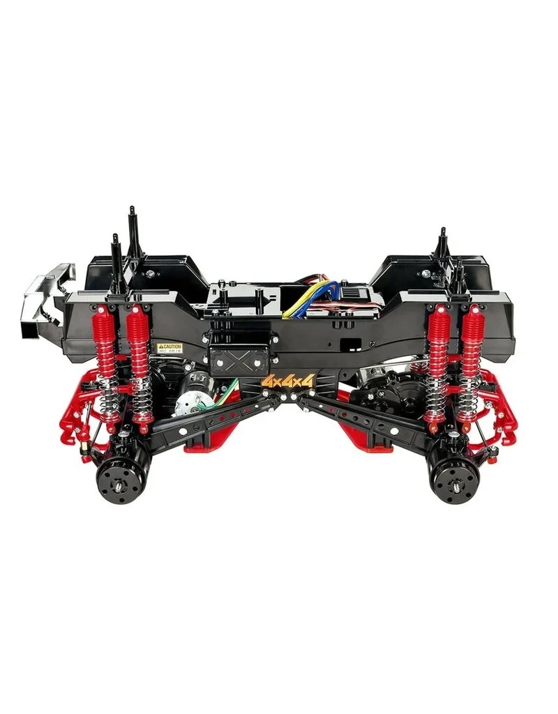 Tamiya Clod Buster 4WS 1/10 4WD Monster Truck Kit (Red) (2026)