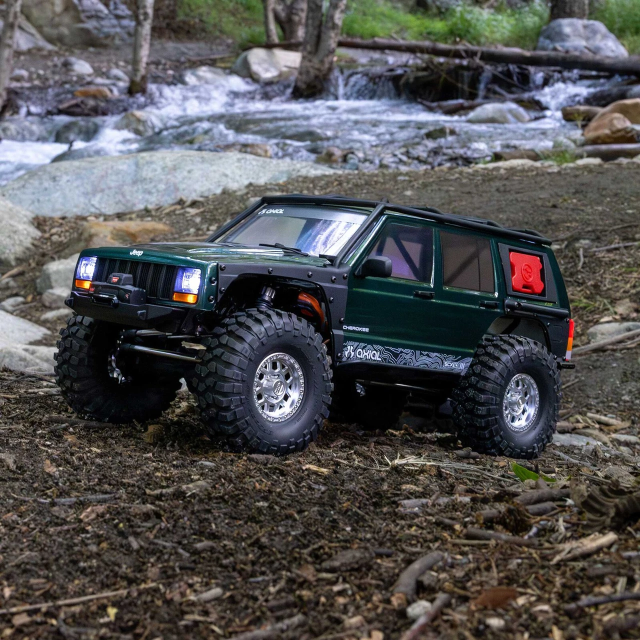 Axial SCX10 III Jeep Cherokee XJ Green
