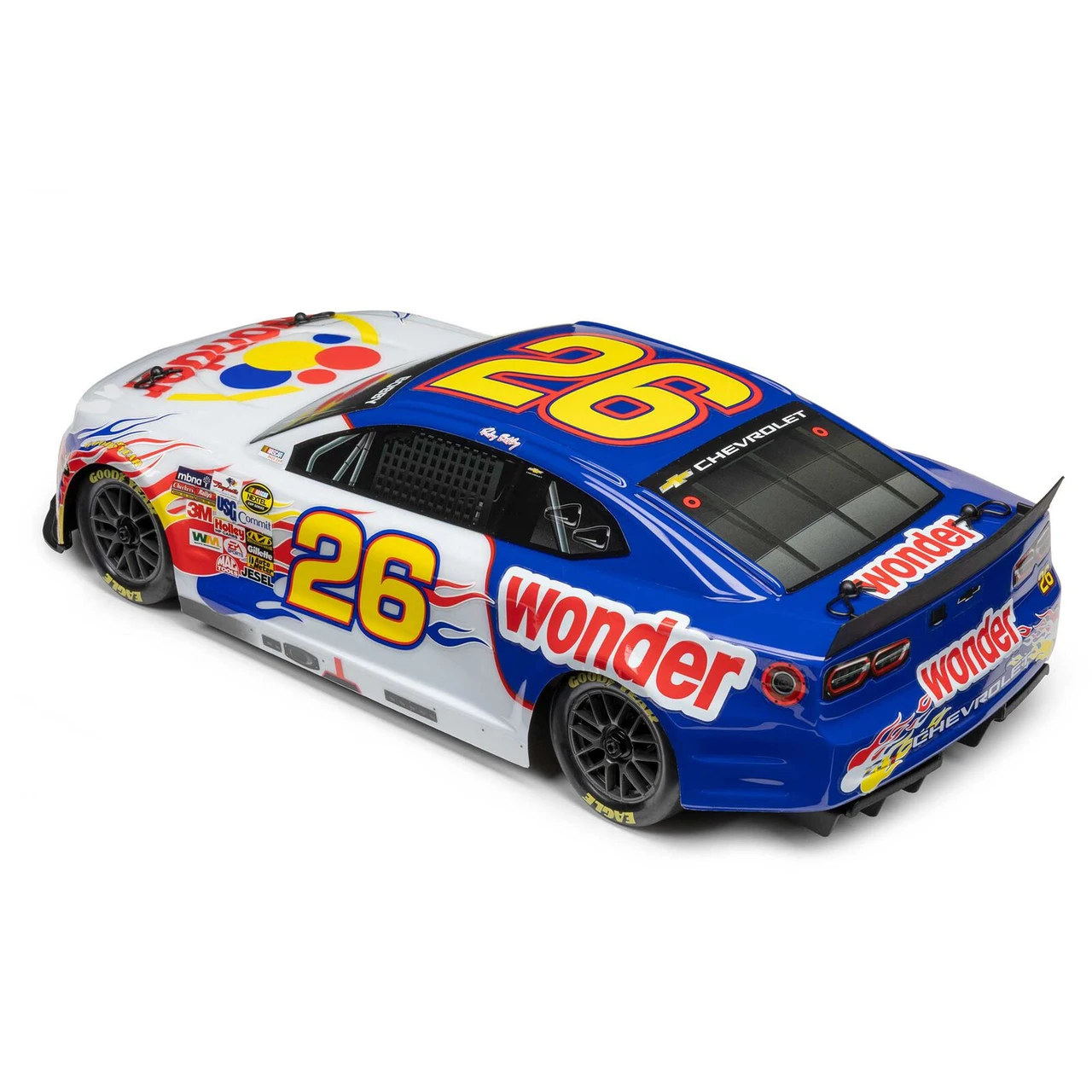 Losi 1/12  NASCAR Ricky Bobby No. 26 Wonder Bread Chevrolet ZL1
