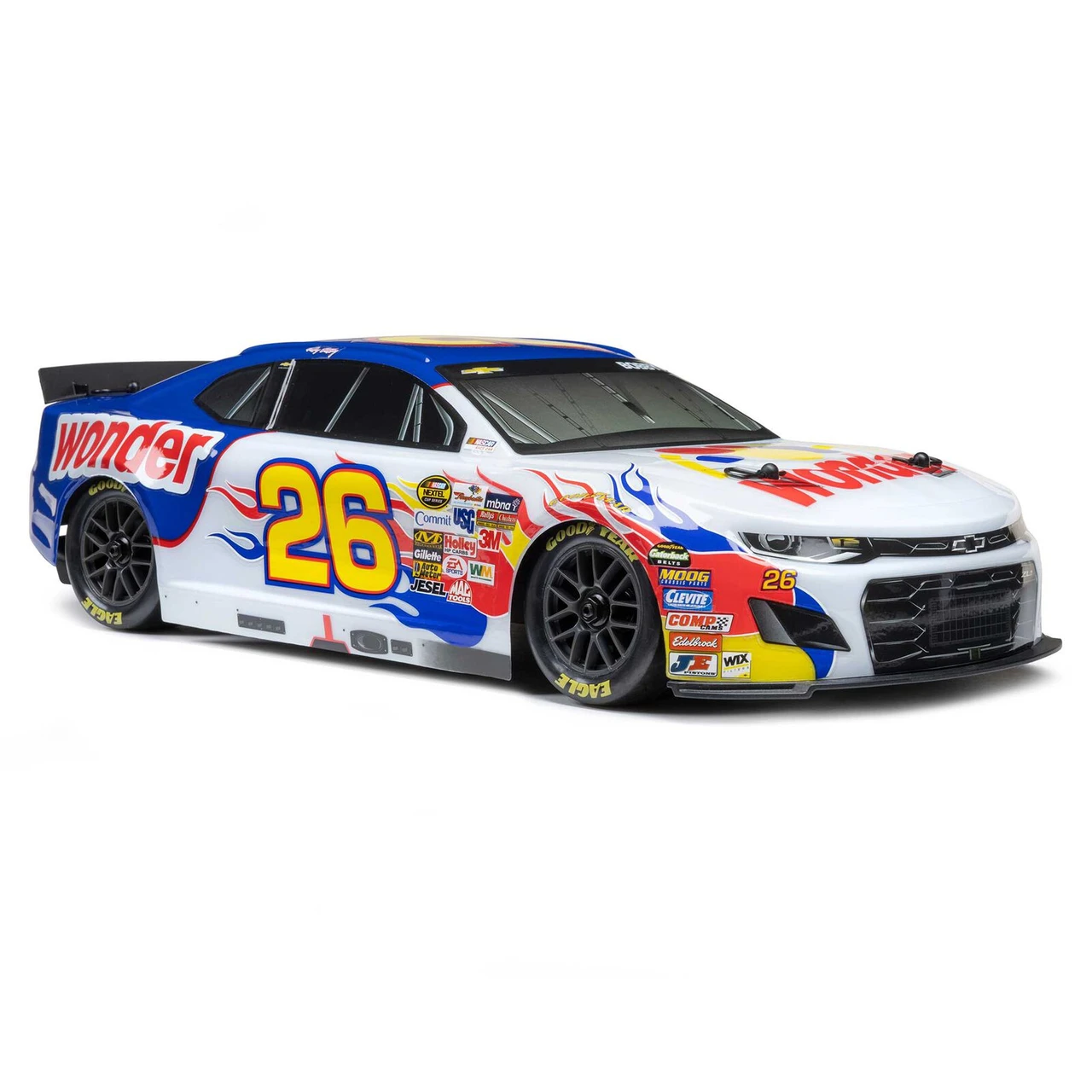 Losi 1/12  NASCAR Ricky Bobby No. 26 Wonder Bread Chevrolet ZL1