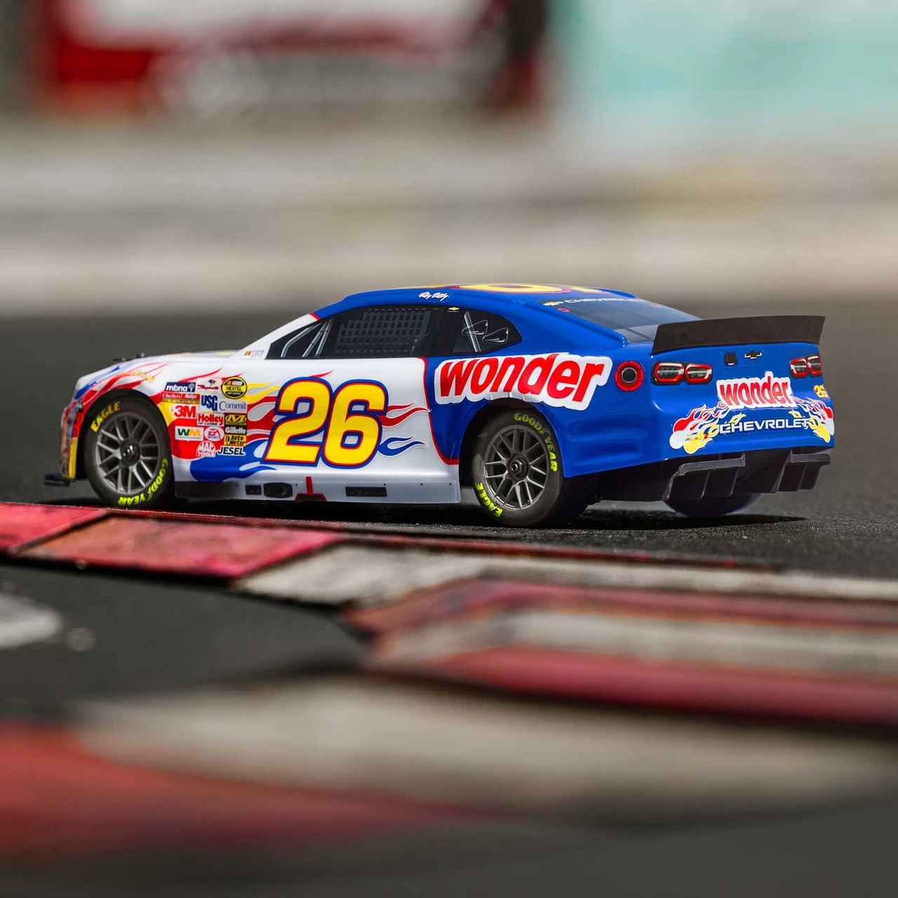 Losi 1/12  NASCAR Ricky Bobby No. 26 Wonder Bread Chevrolet ZL1