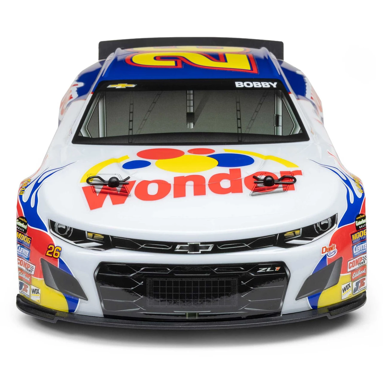 Losi 1/12  NASCAR Ricky Bobby No. 26 Wonder Bread Chevrolet ZL1
