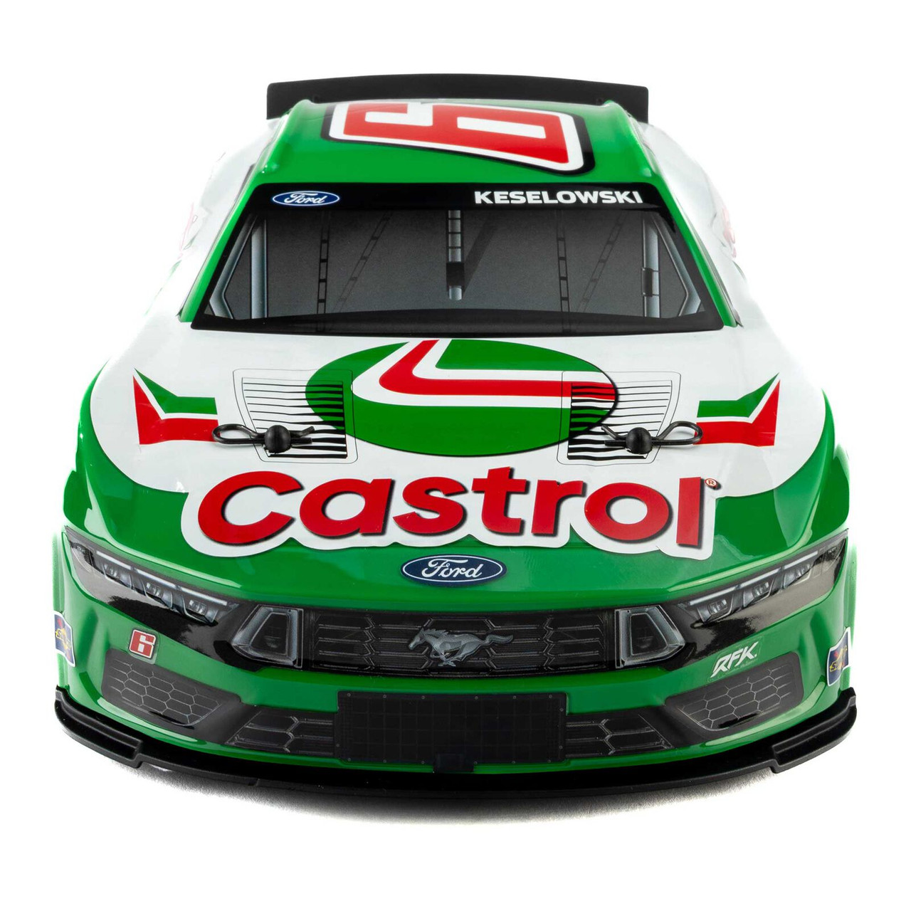 Losi 1/12  NASCAR Keselowski No. 6 2026 Castrol Ford Mustang