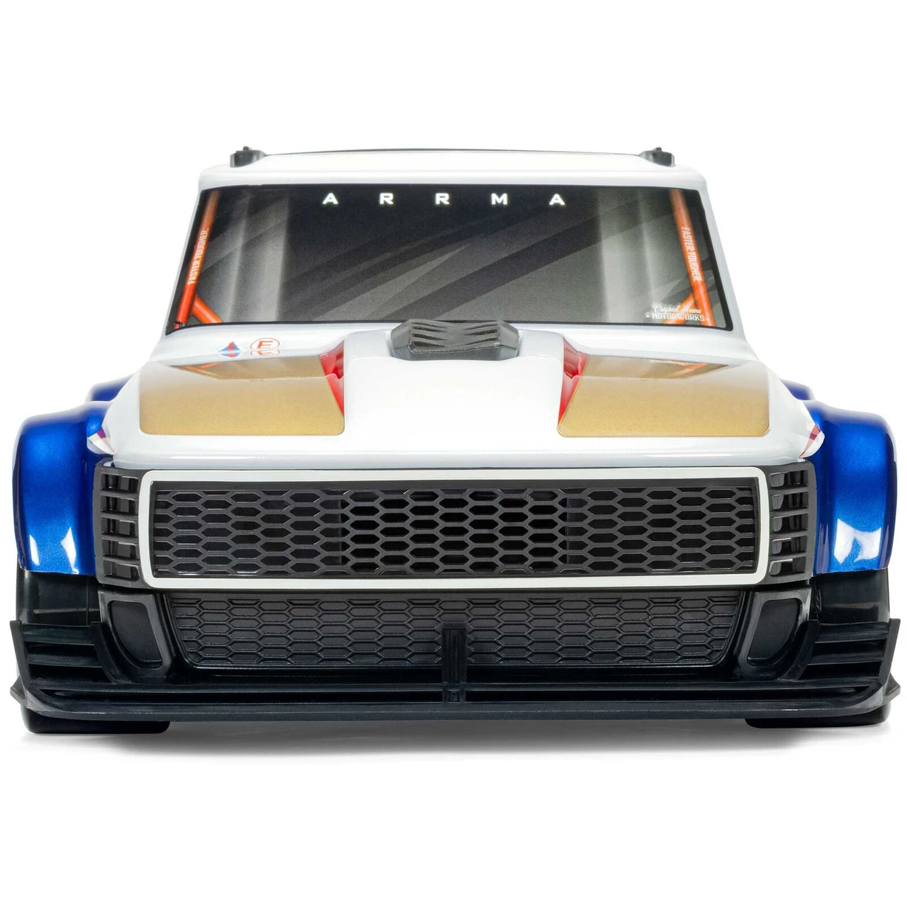 Arrma 2315T1 1/12 INFRACTION GROM 3S 4X4 Ready-To-Run Brushless All-Road Street Bash, Blue/Red