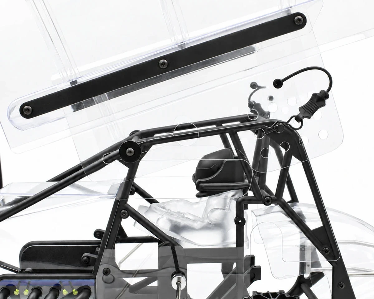 1RC Racing 1/7 Sprint Car Conversion Kit (Clear) (for Traxxas Slash)