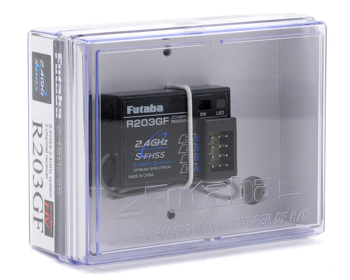 Futaba R203GF 3-Channel 2.4GHz S-FHSS Receiver - Small Addictions RC