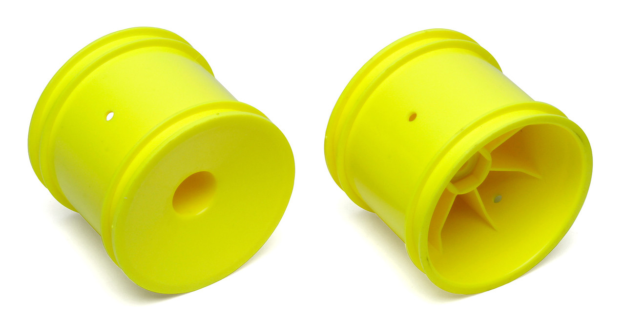 Team Associated 7853 Truck 12mm Hex Wheels (Yellow)