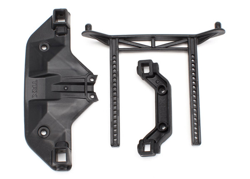 GPM Aluminum Front Body Post Mount For Traxxas E-Revo 2.0 VXL – Blue (1pc Set)