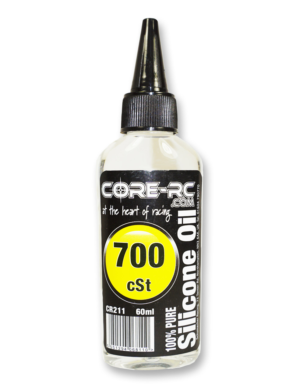 Core RC Silicone Shock Oil 60ml (100cst-10,000cst)