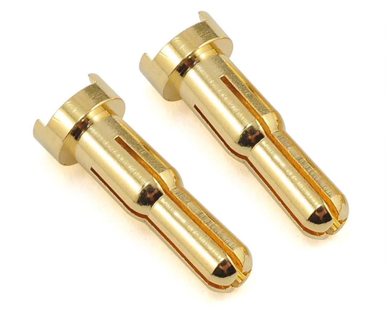 TQ 4mm + 5mm Gold "Double Barrel" Bullet Connectors 21mm TQ2511