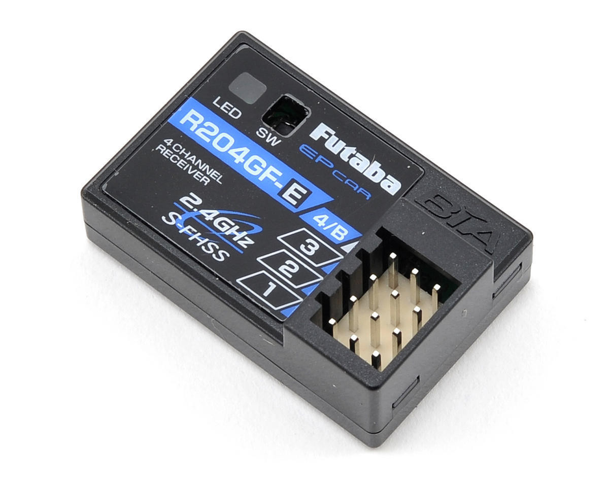 Futaba R204GF-E High Voltage 2.4GHz S-FHSS 4-Channel Micro