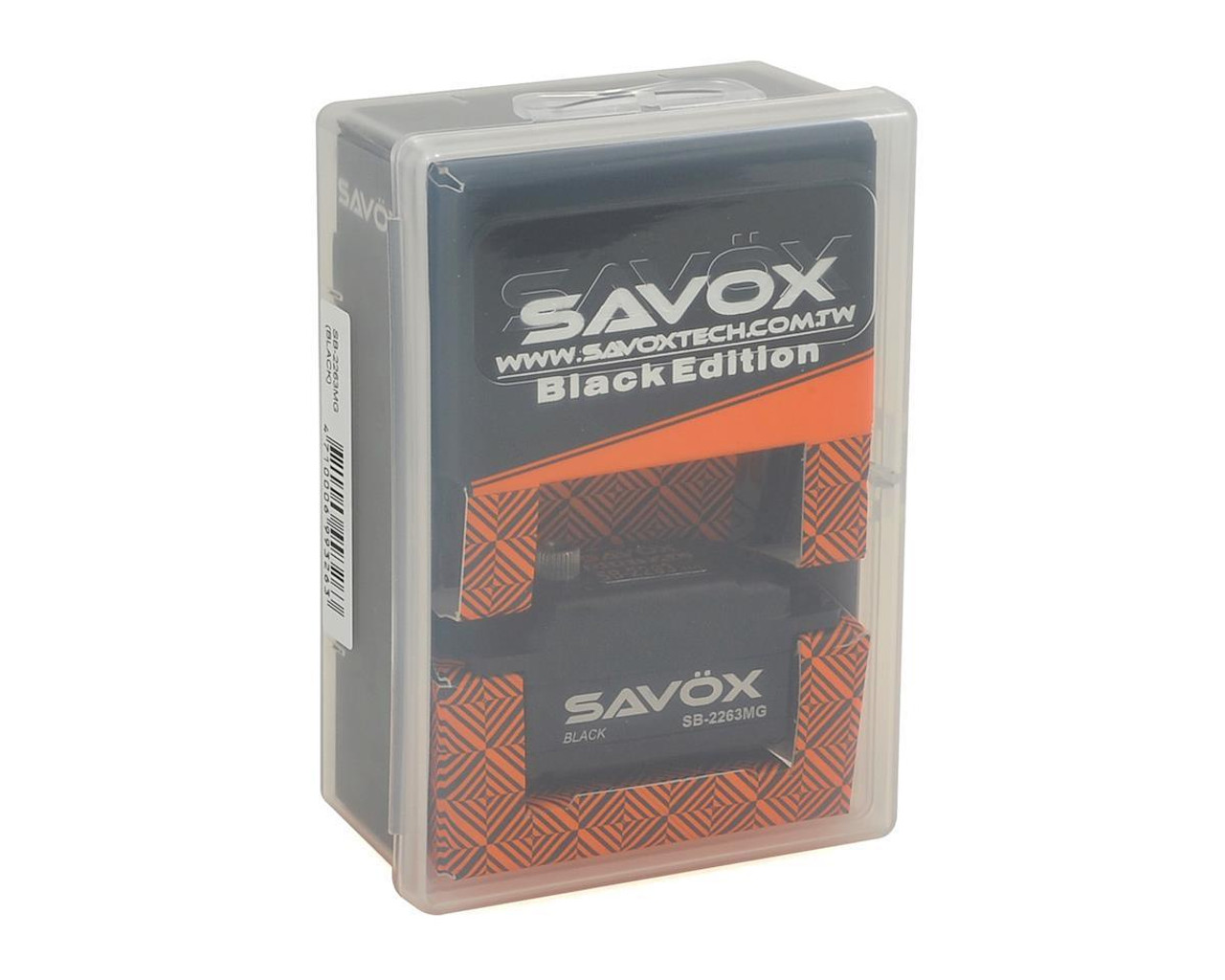 Savox SB-2263MG Black Edition High Speed Low Profile Brushless Steel Gear Servo