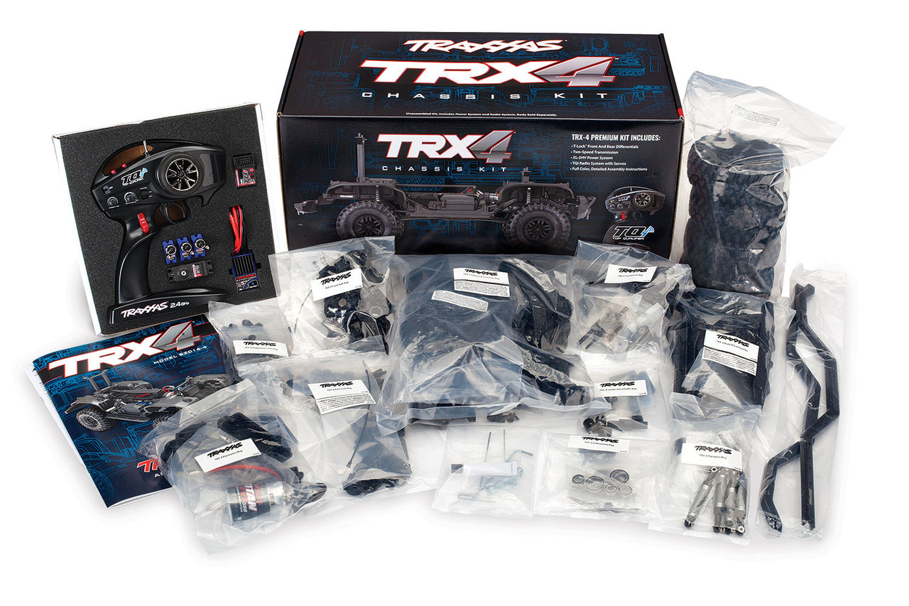 Traxxas TRX-4 1/10 Scale Trail Rock Crawler Assembly Kit w/TQi 2.4GHz Radio