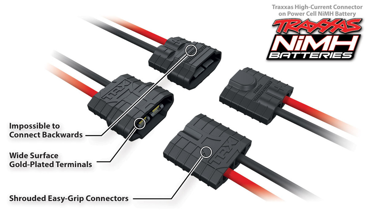 Traxxas 2984 Battery/Charger Completer Pack, 2-Amp AC Charger, 7-Cell NiMH Hump Pack