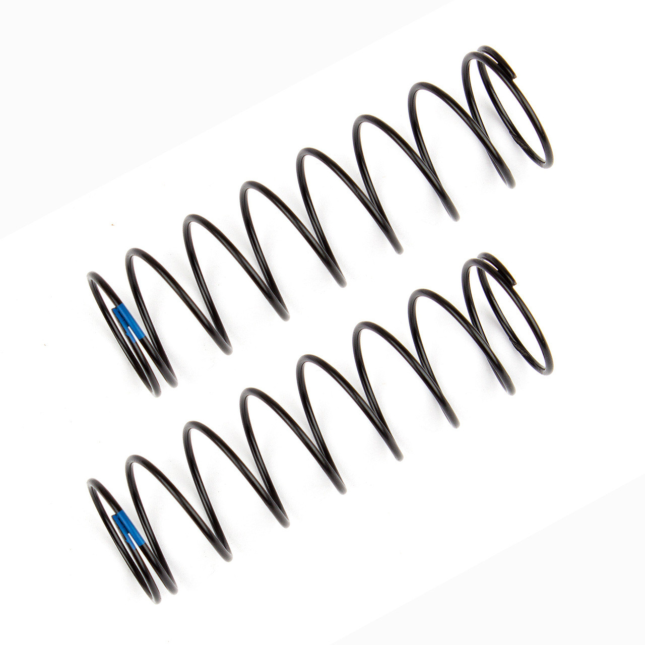 Team Associated 12mm Rear Shock Spring (2) (Blue/2.20lbs) (61mm Long)