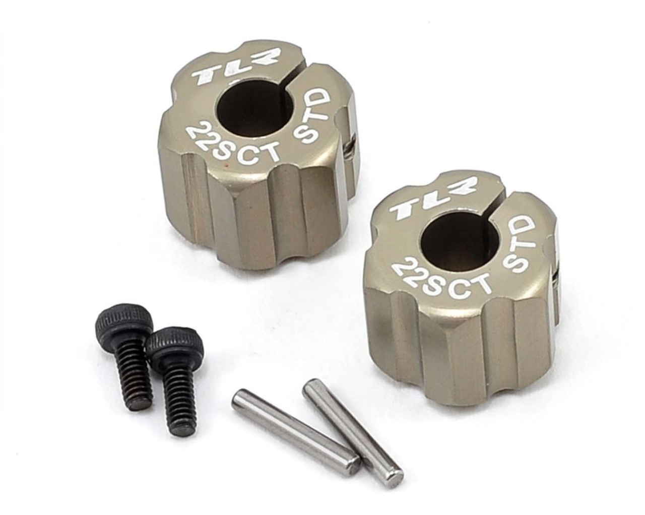 Team Losi Racing Aluminum Rear Hex Set (Standard Width)