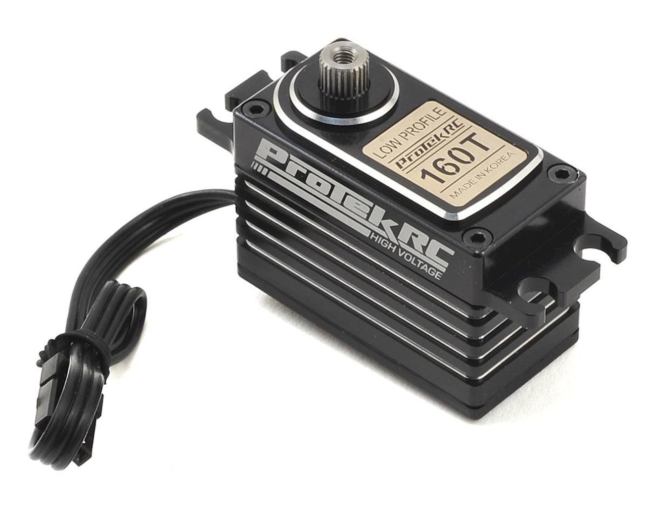 ProTek RC 160T Low Profile High Torque Metal Gear Servo High Voltage/Metal Case