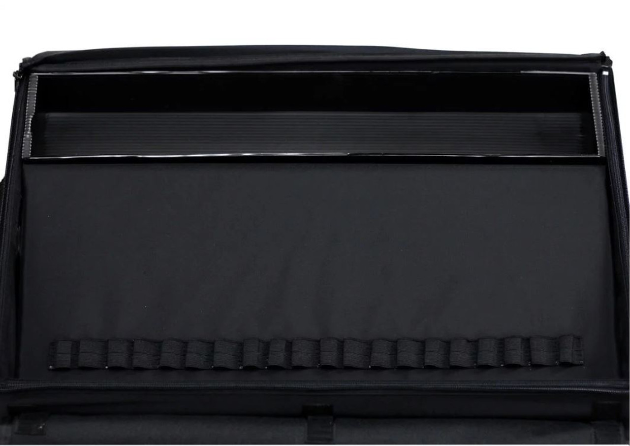 Ernst Manufacturing Organizer Tray 10-compartments Black