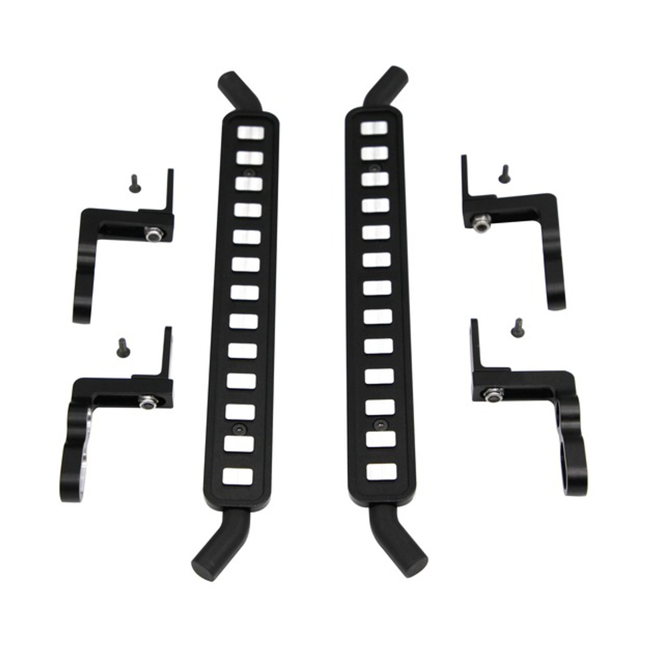 Hot Racing TRXF33FC01 Aluminum ICE Cube Style Rock Rail Side Step (2) - TRX-4