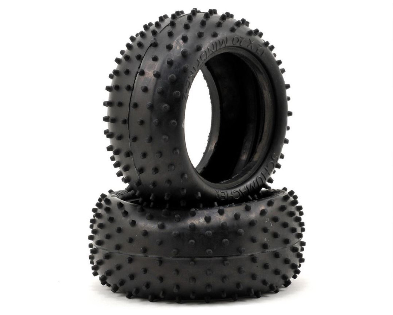 Schumacher Racing U6763 "Mini Spike 2" 2.2 1/10 Buggy Rear Tires (2) (Silver) Schumacher Racing U6763 "Mini Spike 2" 2.2 1/10 Buggy Rear Tires (2) (Silver)