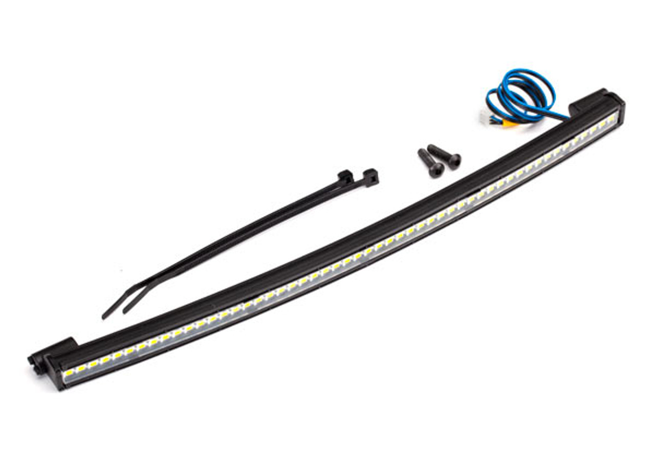 Traxxas 8488 Curved Roof Lights LED Light Bar 202mm, Desert Racer