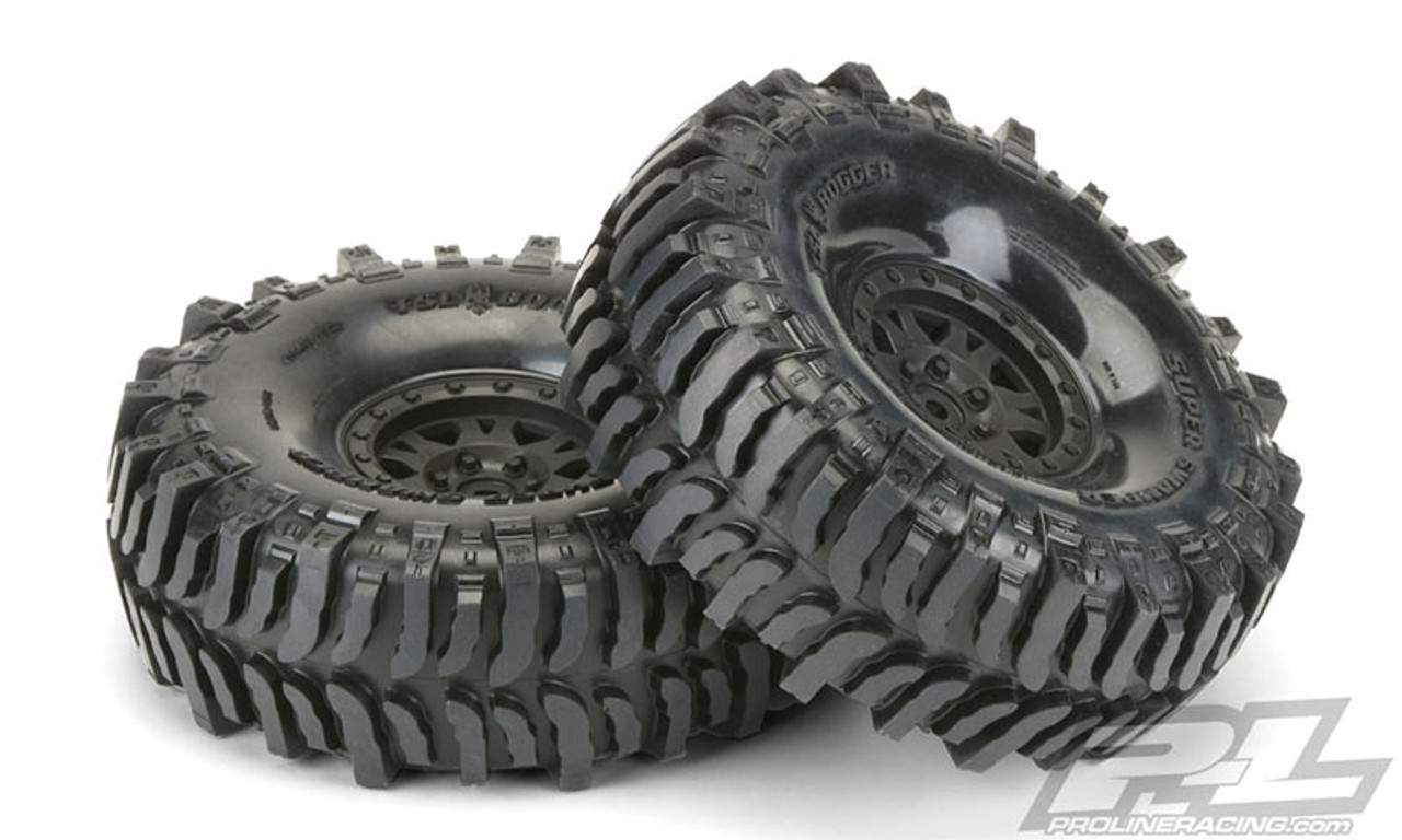 Pro-Line 10133-10 Interco Bogger 1.9" Tires w/Impulse Wheels (2) w/12mm Hex (G8)