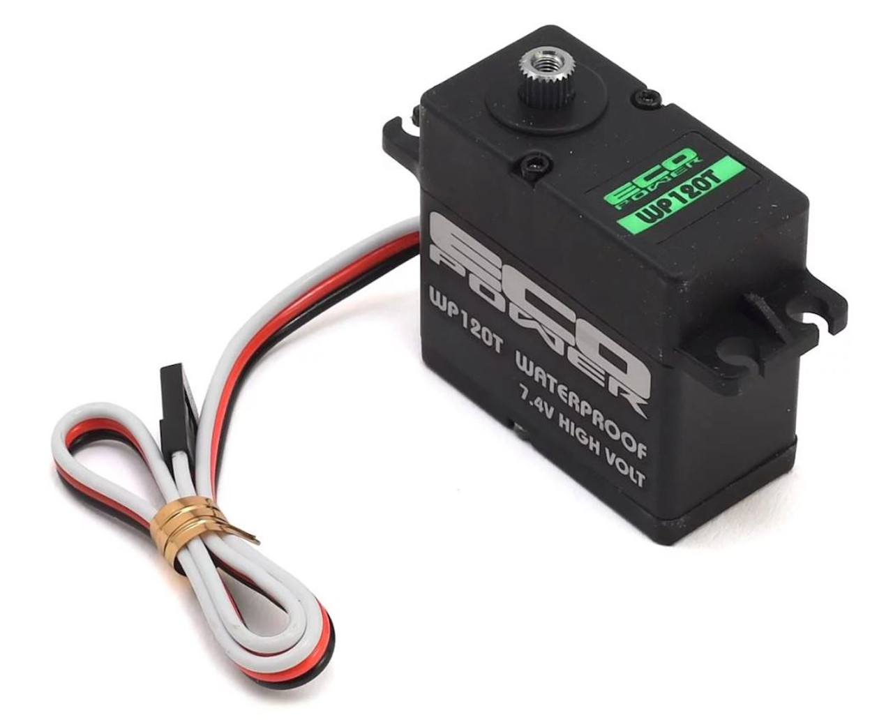 EcoPower WP120T Coreless Waterproof High Torque Metal Gear Servo (High Voltage)