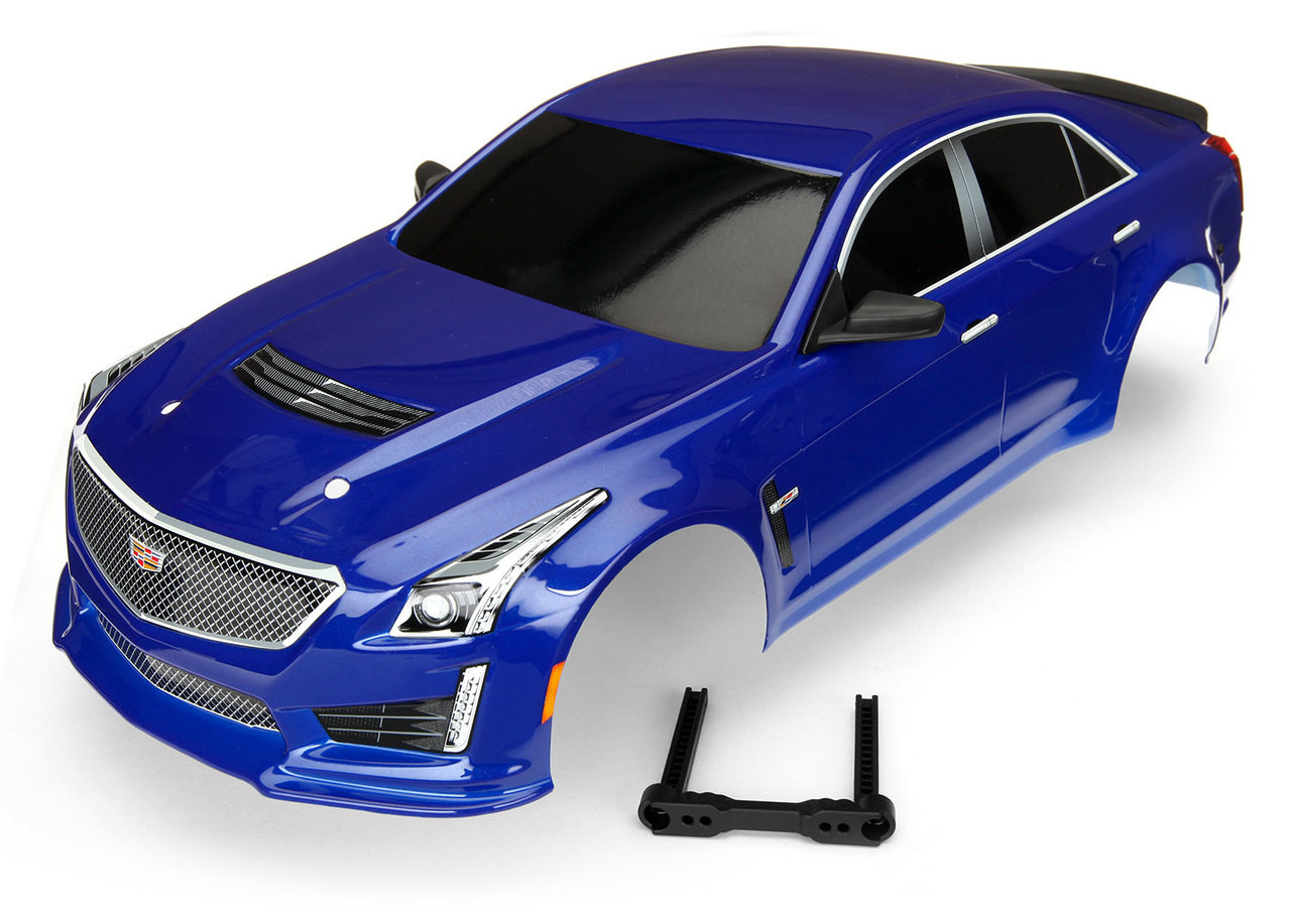 Traxxas 8391A Cadillac CTS-V Body, Blue (TRA8391A)