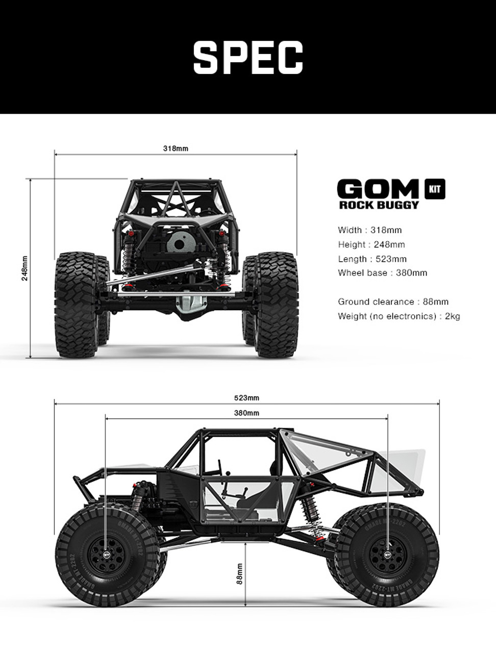 gmade rock buggy