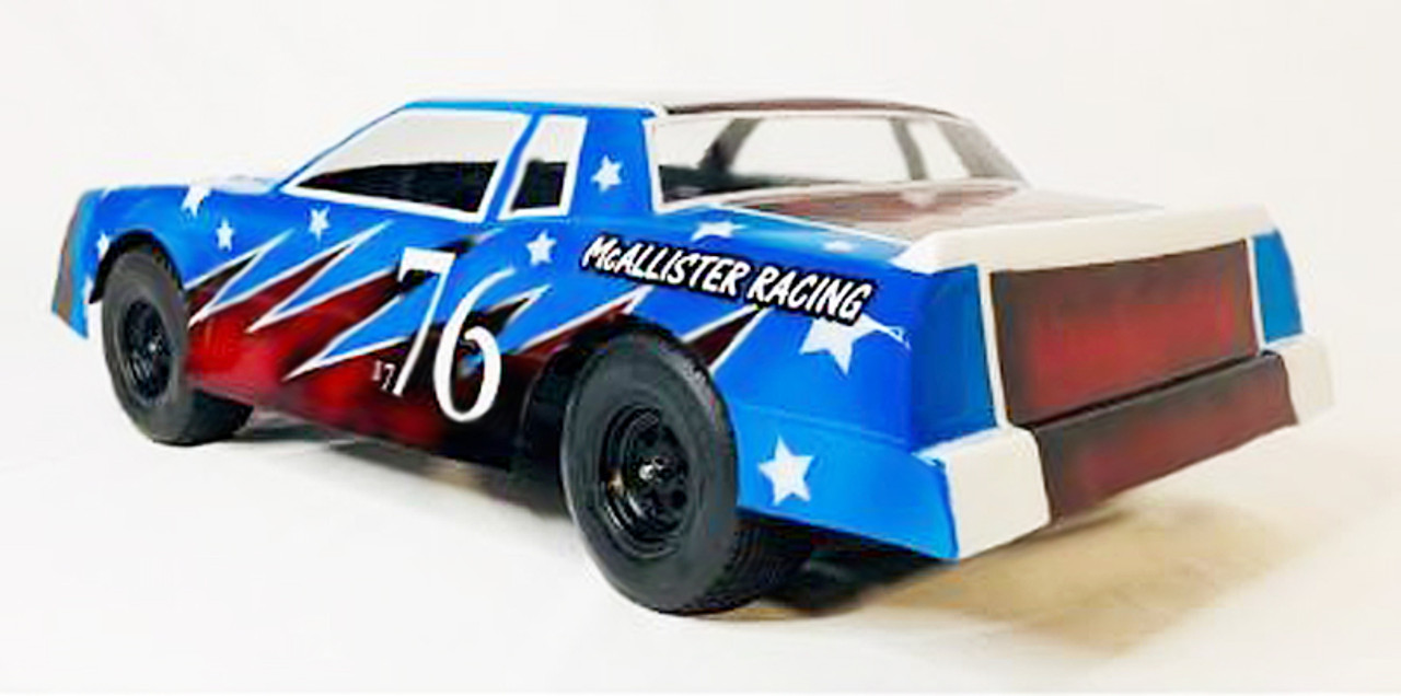 McAllister Racing #318 1/10 " Wide Body" Monte Carlo Street Stock Body 10"