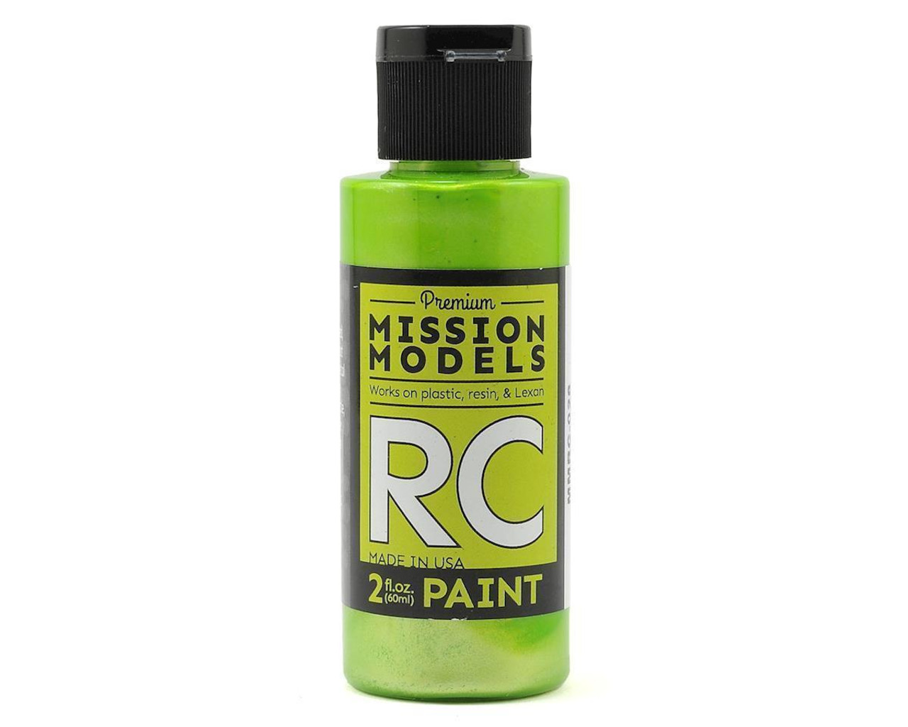 Mission Models RC028 Pearl Lime Acrylic Lexan Body Paint (2oz)