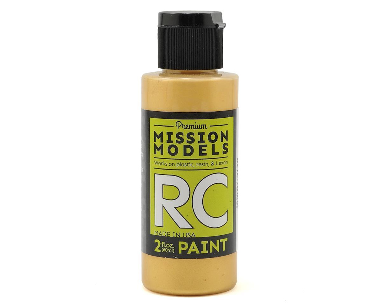 Mission Models RC038 Color Change Gold Acrylic Lexan Body Paint (2oz)